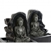 Fontana da giardino DKD Home Decor 21 x 17,5 x 25 cm Buddha Resina Orientale (2 Unità)