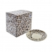 Tējkanna DKD Home Decor Leoparda Stikls Porcelāns Brūns Caurspīdīgs Balts (2 gb.)