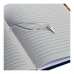 Dnevnik z dodatki DKD Home Decor Modra 27 x 4,3 x 17,5 cm
