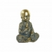 Dekorativ Figur DKD Home Decor Blå Flerfarget Gyllen Munk Orientalsk 17 x 13,6 x 21,8 cm