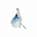 Prydnadsfigur DKD Home Decor Blå Romantisk Balettdansare 8,5 x 13 x 14,5 cm