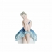 Decoratieve figuren DKD Home Decor Blauw Romantiek Balletdanseres 8,5 x 13 x 14,5 cm