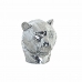 Figură Decorativă DKD Home Decor Argintiu Leopard Rășină (31 x 27 x 32 cm)