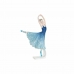 Dekorativ Figur DKD Home Decor Blå Romantisk Balletdanser 13 x 6 x 23 cm