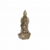 Koristehahmo DKD Home Decor Ruskea Kullattu Buddha Itämainen 15 x 9 x 30 cm