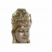 Koristehahmo DKD Home Decor Ruskea Kullattu Buddha Itämainen 15 x 9 x 30 cm