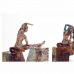 Decoratieve figuren DKD Home Decor Hars (11.5 x 4.5 x 23 cm) (4 pcs)