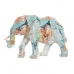 Deko-Figur DKD Home Decor Elefant Harz Bunt (37,5 x 17,5 x 26 cm)
