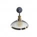 Lampa ścienna DKD Home Decor Czarny Złoty Metal 220 V 50 W (27 x 28 x 28 cm)