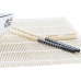 Sushi-set DKD Home Decor Bamboe Keramiek Wit Orientaals 14,5 x 14,5 x 31 cm (16 Onderdelen)