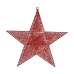 ozdoby świąteczne Czerwony gwiazda Metal (50 x 51,5 x 0,5 cm)