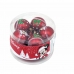 Palla di Natale Mickey Mouse Happy smiles 10 Unità Rosso Plastica (Ø 6 cm)