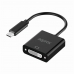 USB C - DVI Adapteri approx! APPC51 Musta