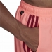 Férfi fürdőruha Adidas Classic 3B Rózsaszín