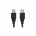 Cablu USB Lanberg CA-USBA-30CU-0018-BK Negru 1,8 m