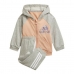 Joggingpak voor kinderen Adidas Full-Zip Blush Zalm