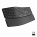 Klaviatūra Logitech K860 Melns Francūzis AZERTY