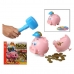 Hariv mäng kolm ühes Piggy bank hispaania Roosa (27 x 27 cm)