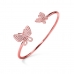 Bracelet Folli Follie Papillons Argent 925 (Ø 55 mm)