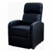 Sillón Reclinable Astan Hogar Relax Negro Piel Sintética