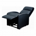 Sillón Reclinable Astan Hogar Relax Negro Piel Sintética