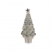 Vánoční stromeček Duhový Stříbřitý Plastické 16 x 37,5 x 16 cm Polypropylen