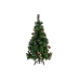 Christmas Tree Red Metal Brown Green Plastic