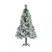 Christmas Tree White Green Metal Plastic