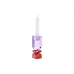 Candleholder DKD Home Decor Red Bicoloured Lilac Crystal 4 x 4 x 12 cm