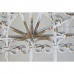 Τοίχο καθρέφτη DKD Home Decor Μέταλλο Λευκό Παράθυρο (55 x 3 x 103,5 cm)