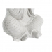 Figura Decorativa DKD Home Decor 24 x 22 x 39 cm Branco Monge Oriental (3 Peças)