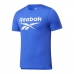 Camisola de Manga Curta Homem Reebok Workout Ready Supremium Azul