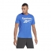 Camisola de Manga Curta Homem Reebok Workout Ready Supremium Azul