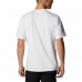 Camisola de Manga Curta Homem Columbia Sun Trek Branco Homem