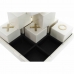 Jogo do Galo DKD Home Decor Dourado Marfim (21 x 21 x 6 cm)