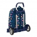 Cartable à roulettes Benetton Corazones Blue marine 30 x 46 x 14 cm