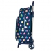 Schoolrugzak met Wielen Benetton Corazones Marineblauw 30 x 46 x 14 cm