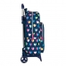 Schoolrugzak met Wielen Benetton Corazones Marineblauw 30 x 46 x 14 cm