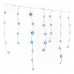 LED Curtain Lights Icicle Multicolour (300 x 70 cm)