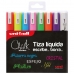 Liquid chalk marker Uni-Ball PWE-5M Multicolour 8 Units