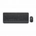 Ασύρματο Πληκτρολόγιο και Ποντίκι Logitech MK650 Πληκτρολόγιο Qwerty