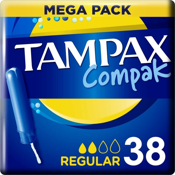 Tavalliset tampoonit Tampax Compak 38 unidades | Osta tukkuhintaan