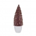 Sapin de Noël Petit Rose Doré Plastique 9 x 28 x 9 cm