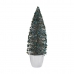 Kerstboom Medium 10 x 33 x 10 cm Blauw Gouden Plastic