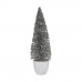 Kerstboom Medium 10 x 33 x 10 cm Zilverkleurig Wit Plastic