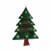 Dekoratsioonid Jõulupuu 44 x 58,8 x 7 cm Punane Hõbedane Roheline Plastmass polüpropüleen