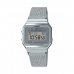 Horloge Heren Casio A700WEM-7AEF Zilverkleurig