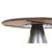 Pusdienu galds DKD Home Decor Tērauds Alumīnijs Mango koks (120 x 120 x 76 cm)