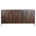 Anrichte DKD Home Decor Braun Stahl Mango-Holz 160 x 40 x 81 cm