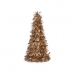 Kerstboom Mat Klatergoud 18 x 18 x 45,5 cm Gouden Wit Plastic Polypropyleen